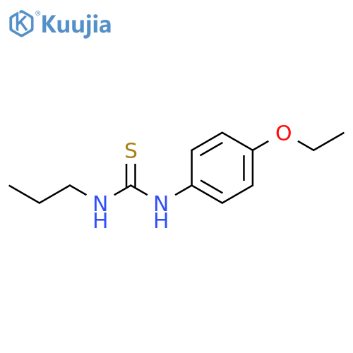 1-(4-ethoxyphenyl)-3-propylthiourea structure