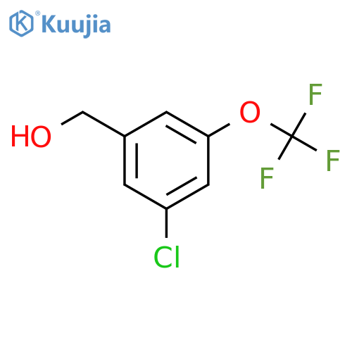 3-Chloro-5-(trifluoromethoxy)benzyl Alcohol structure