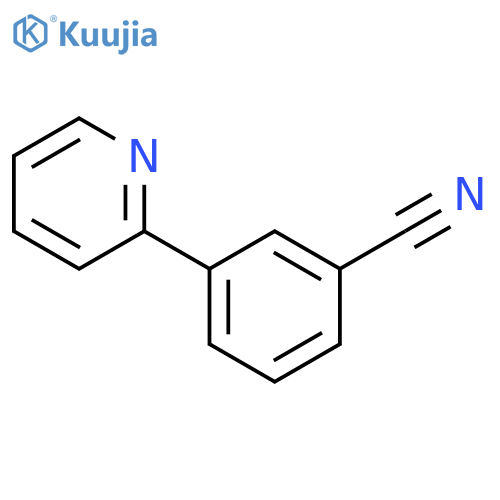 3-(Pyridin-2-yl)benzonitrile structure