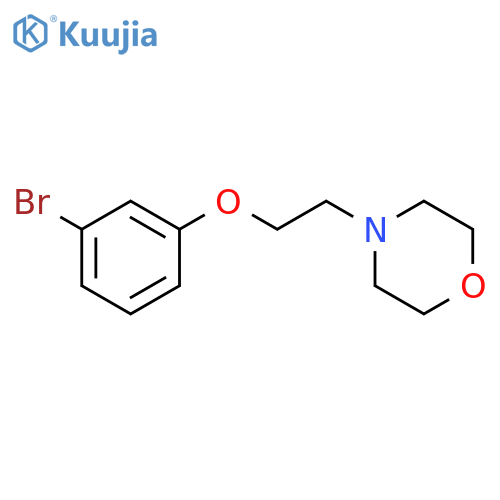 4-2-(3-Bromophenoxy)EthylMorpholine structure