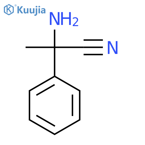 2-Amino-2-phenylpropanenitrile structure