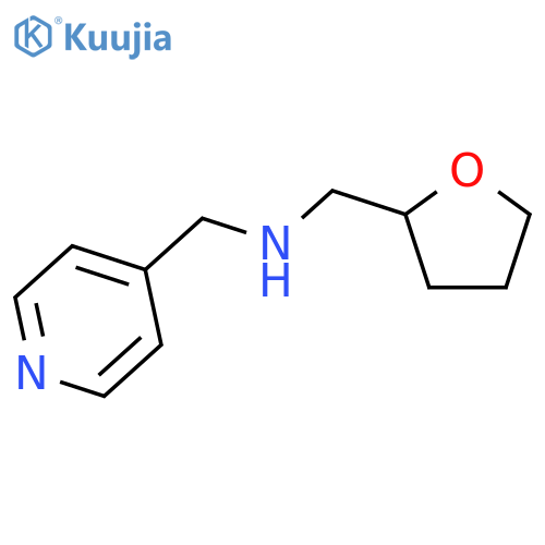 [(oxolan-2-yl)methyl][(pyridin-4-yl)methyl]amine structure