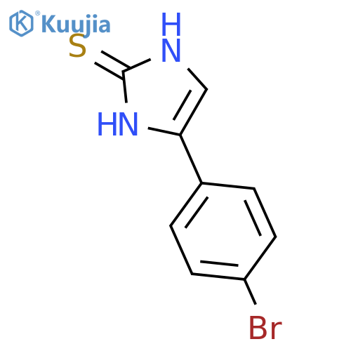 4-(4-Bromo-Phenyl)-1h-Imidazole-2-Thiol structure
