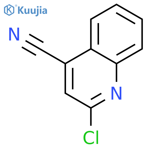 2-Chloroquinoline-4-carbonitrile structure