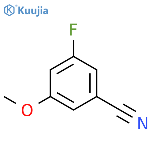 3-Fluoro-5-methoxybenzonitrile structure