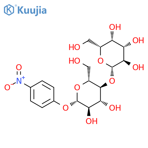 p-Nitrophenyl b-D-Lactopyranoside structure