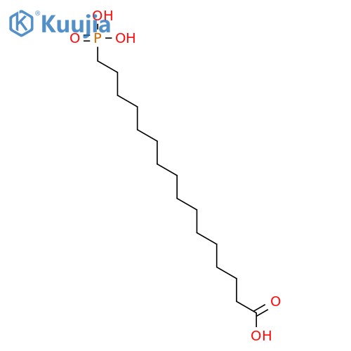 16-Phosphonohexadecanoic acid structure