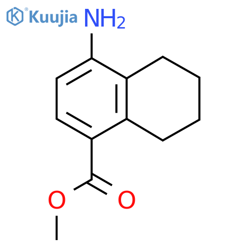 Methyl 4-amino-5,6,7,8-tetrahydronaphthalene-1-carboxylate structure