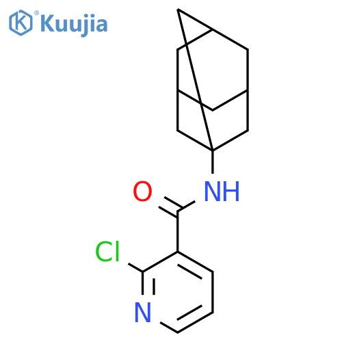 N-Adamantan-1-yl-2-chloro-nicotinamide structure