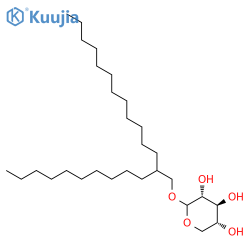 2-Decyltetradecyl-D-xylopyranoside structure