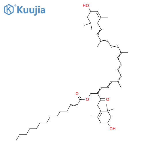 Siphonaxanthin; 19-O-(2E-Tetradecenoyl) structure