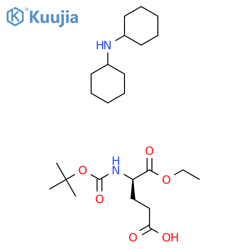 BOC-D-GLU-OET DCHA structure
