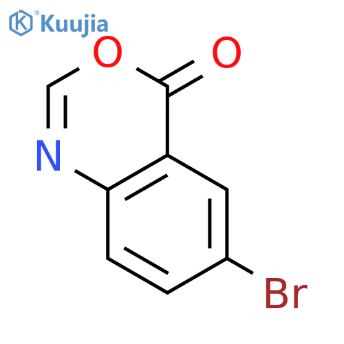 6-Bromo-4H-3,1-benzoxazin-4-one structure
