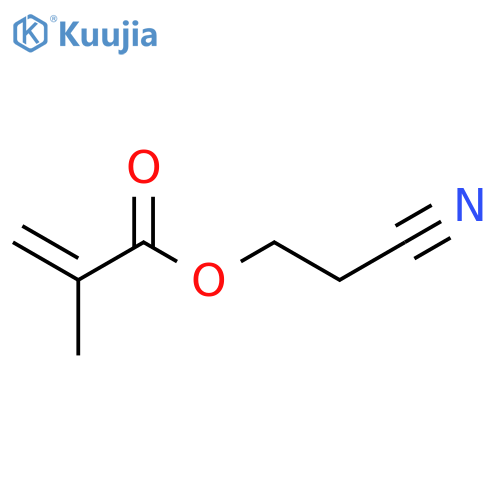 b-cyanoethyl methacrylate structure