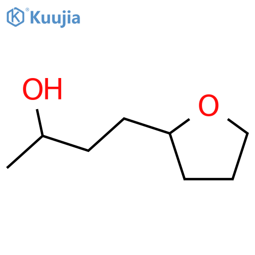 4-(tetrahydro-furan-2-yl)-butan-2-ol structure