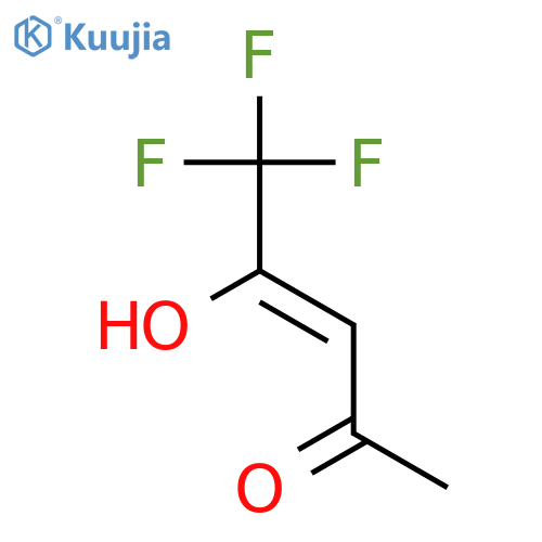 3-Penten-2-one,5,5,5-trifluoro-4-hydroxy- structure