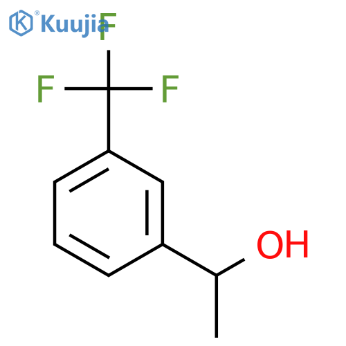 1-3-(Trifluoromethyl)phenylethanol structure