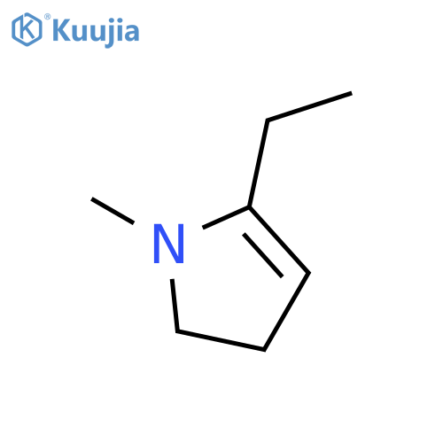 1H-Pyrrole, 5-ethyl-2,3-dihydro-1-methyl- structure