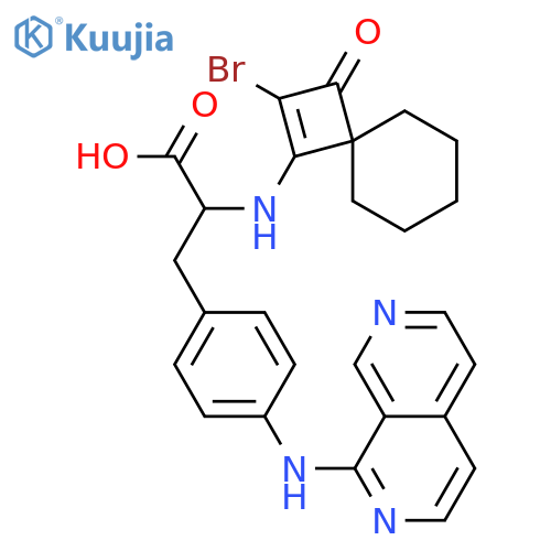 Zaurategrast structure
