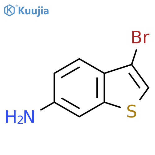 3-Bromobenzo[b]thiophen-6-amine structure