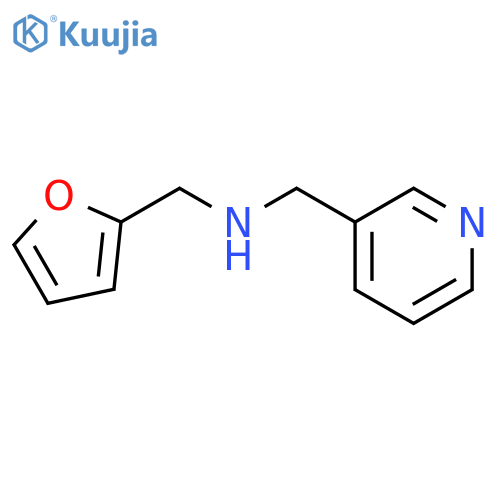 1-(Furan-2-yl)-N-(pyridin-3-ylmethyl)methanamine structure