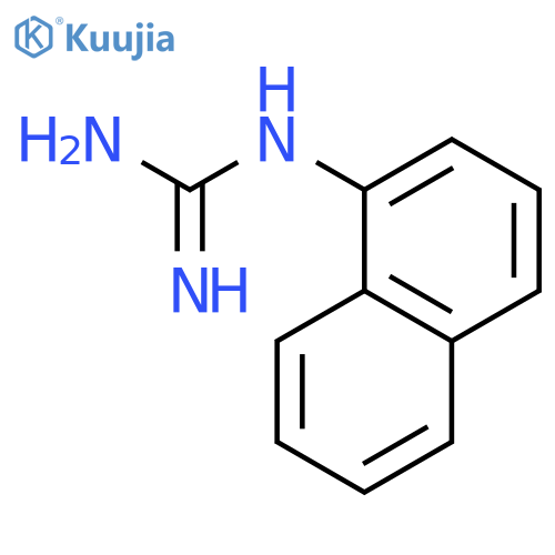 1-(naphthalen-1-yl)guanidine Hydrochloride structure