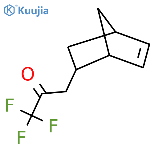 3-{bicyclo2.2.1hept-5-en-2-yl}-1,1,1-trifluoropropan-2-one structure