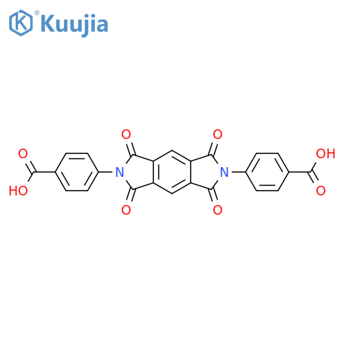 4,4'-(1,3,5,7-TETRAOXOPYRROLO[3,4-F]ISOINDOLE-2,6(1H,3H,5H,7H)-DIYL)DIBENZOIC ACID structure