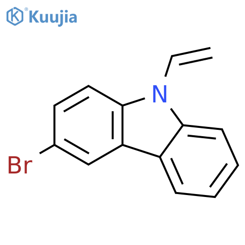 9H-Carbazole, 3-bromo-9-ethenyl-, homopolymer structure
