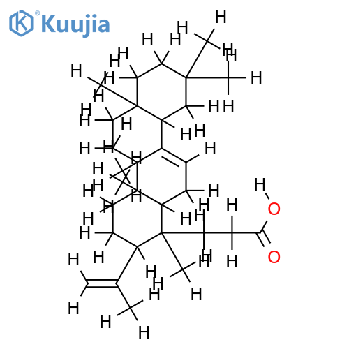 3,4-seco-oleana-4(23),12-dien-3-oic acid structure