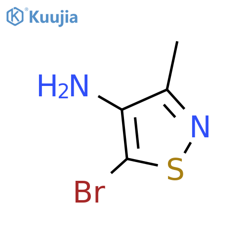 4-Isothiazolamine, 5-bromo-3-methyl- structure