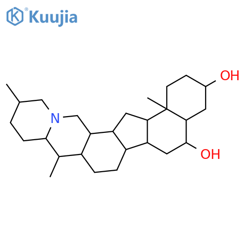 3,6-Cevanediol; (3β,5α,6β,17α,20β,25β)-form structure