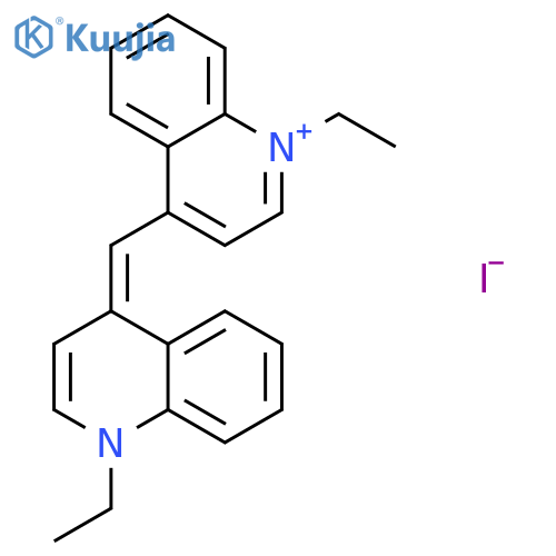 1,1′-Diethyl-4,4′-cyanine Iodide structure