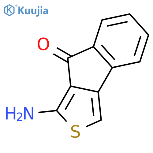 1-Amino-8H-indeno[1,2-c]thiophen-8-one structure
