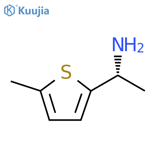 (1R)-1-(5-methylthiophen-2-yl)ethan-1-amine structure