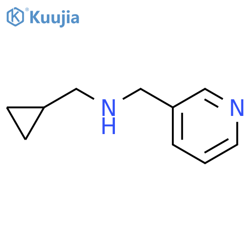 (cyclopropylmethyl)[(pyridin-3-yl)methyl]amine structure