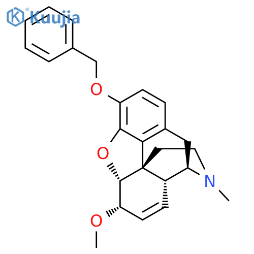 Benzylmorphine methyl ether structure