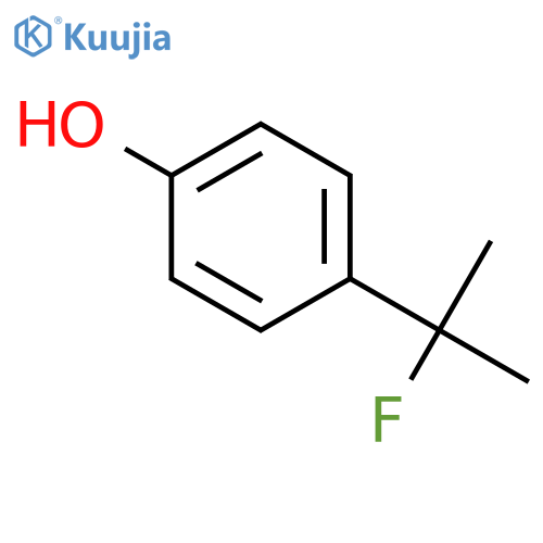 PHENOL, 4-(1-FLUORO-1-METHYLETHYL)- structure
