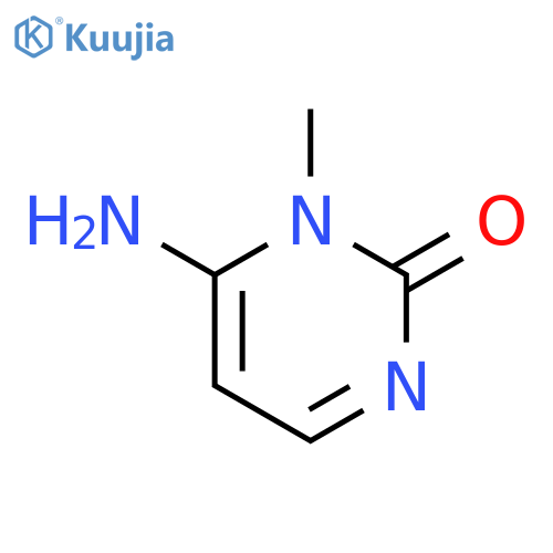 2(1H)-Pyrimidinone,6-amino-1-methyl- structure