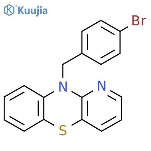 10-(4-bromobenzyl)-10H-pyrido[3,2-b][1,4]benzothiazine structure