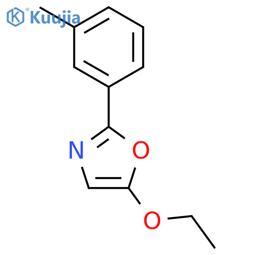 5-ethoxy-2-(m-tolyl)oxazole structure