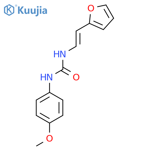 N-[2-(2-FURYL)VINYL]-N'-(4-METHOXYPHENYL)UREA structure