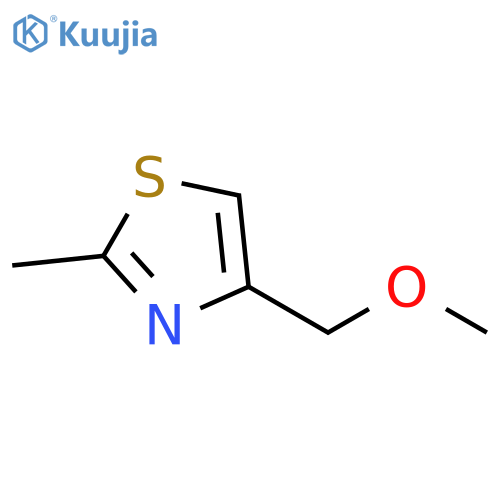 Thiazole, 4-(methoxymethyl)-2-methyl- structure