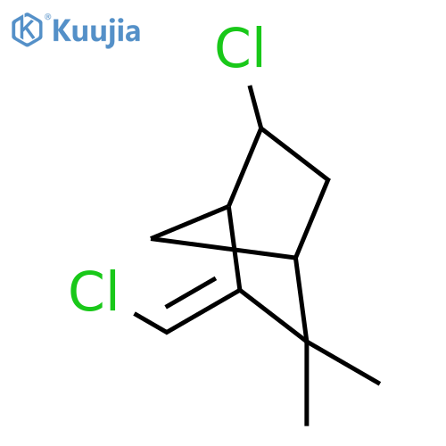 Bicyclo[2.2.1]heptane, 5-chloro-3-(chloromethylene)-2,2-dimethyl- structure
