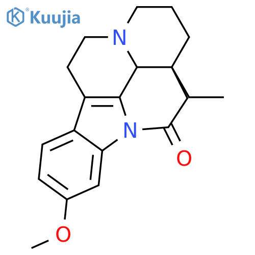 Eburnamonine, 11-methoxy- structure