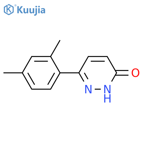 6-(2,4-dimethylphenyl)pyridazin-3(2H)-one structure