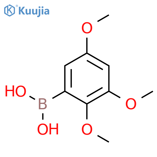 Boronic acid, (2,3,5-trimethoxyphenyl)- structure