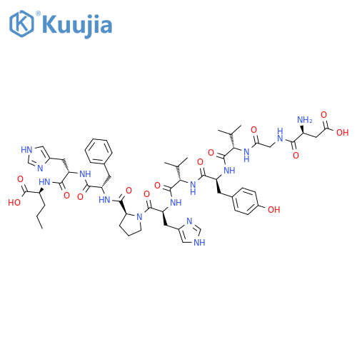 5-L-Valine-angiotensin I structure