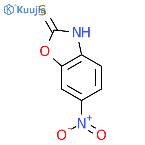 6-nitro-1,3-benzothiazole-2-thiol structure