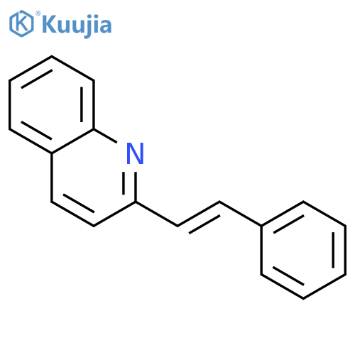 Quinoline,2-(2-phenylethenyl)- structure